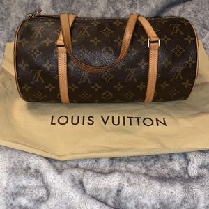Louis Vuitton Papillon 30 Monogram Handbag